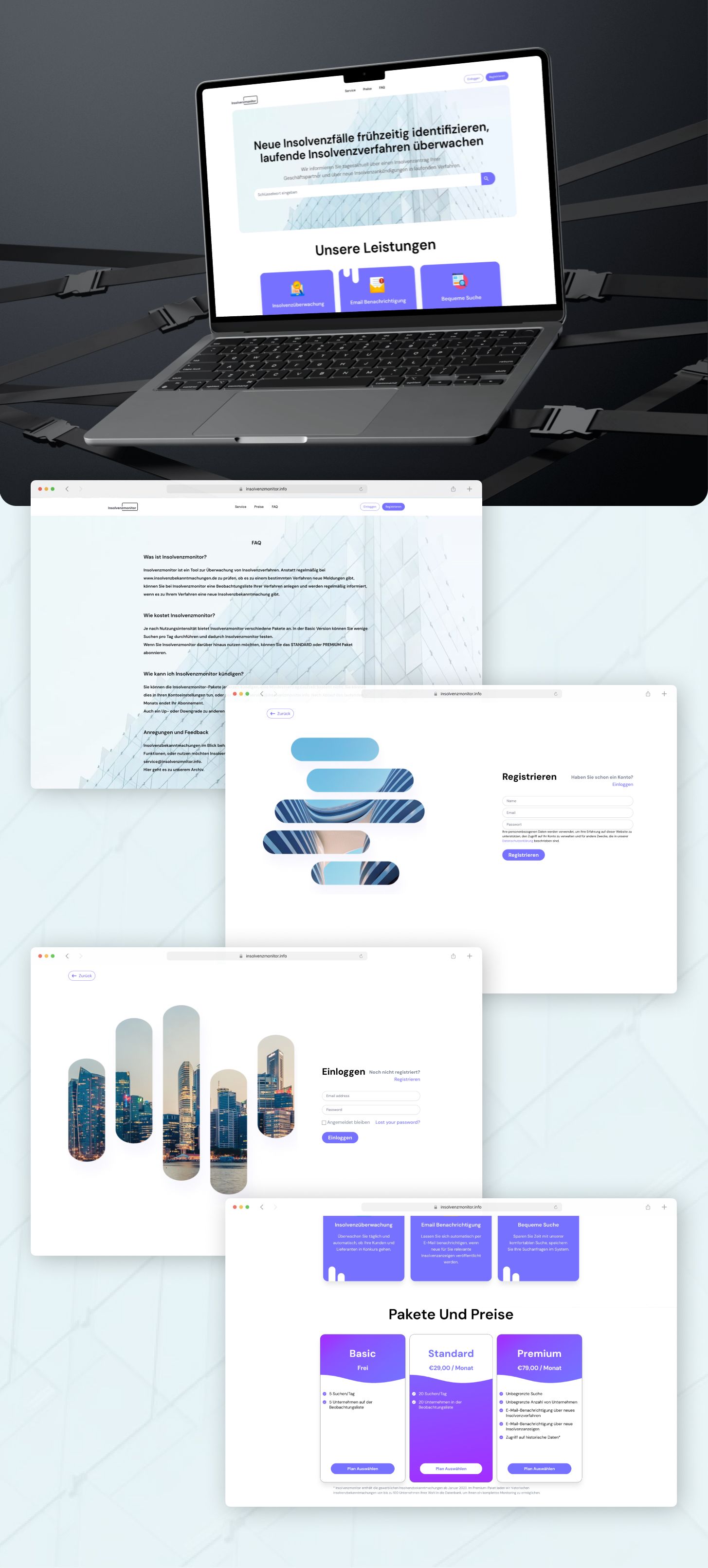 Insolvenzmonitor screenshot 2