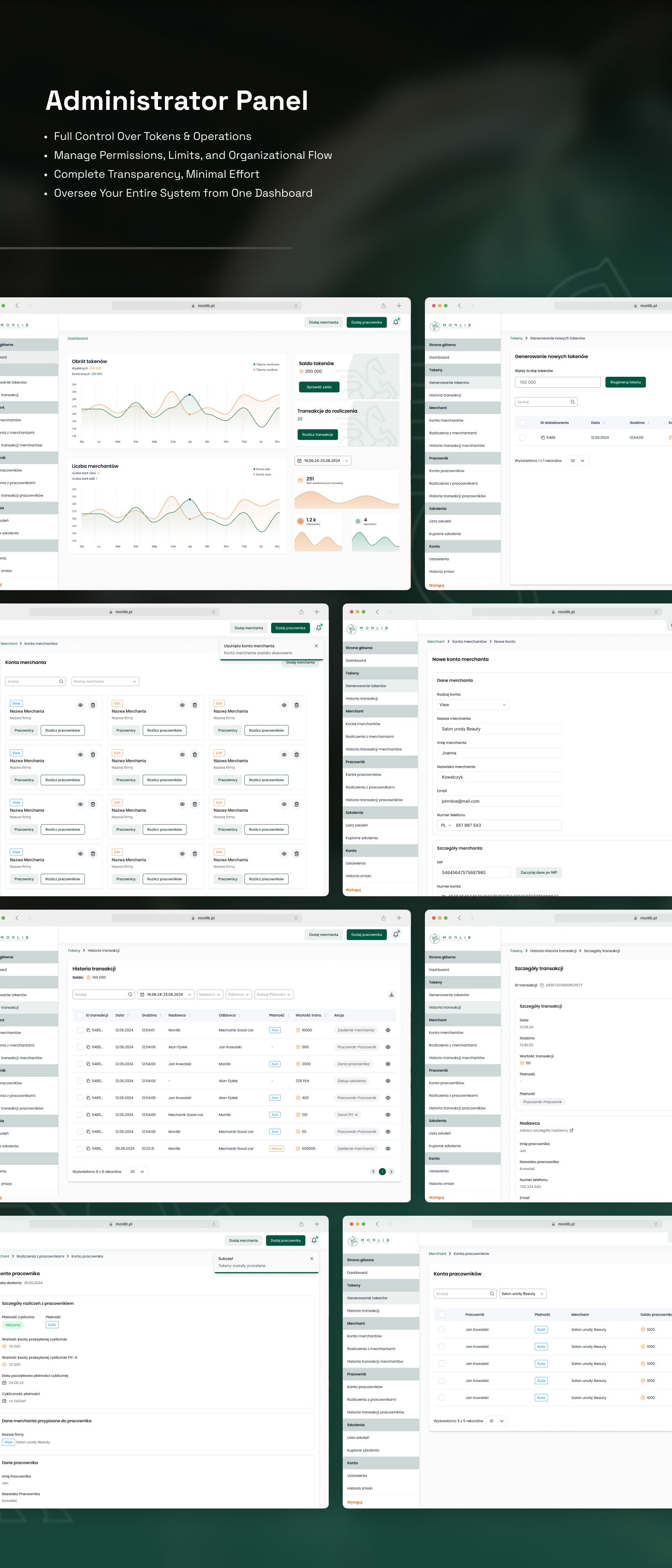 Monlib CRM screenshot 2